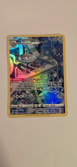 Pokemon TCG Magnezone Holo Rare Card Crown Zenith Galarian Gallery GG18/GG70 - Image 1