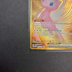 Pokemon Mew EX Gold TCG 205/165 SV 151 Scarlet & Violet Hyper Rare Holo Card - Image 4