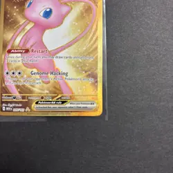 Pokemon Mew EX Gold TCG 205/165 SV 151 Scarlet & Violet Hyper Rare Holo Card - Image 5