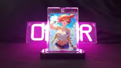 Doujin Dojo Rare Misty Spicy Waifu Pokemon Trading Card Holo Custom - Image 2