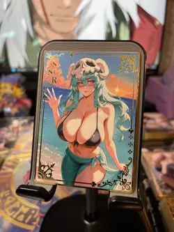 Goddess Story Metal Card Rare Waifu Anime Nelliel Bleach - Image 1