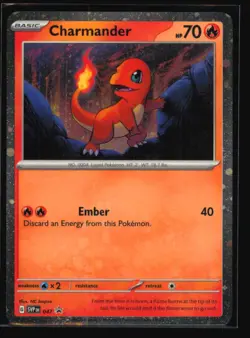 Charmander - (Cosmos Holo) Promo SV: Scarlet & Violet Promo Cards 047 NM - Image 1