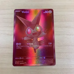 Pokemon TCG Red Victini Card 172/086 Mint Condition, Black Bolt, White Flare - Image 1