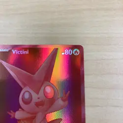 Pokemon TCG Red Victini Card 172/086 Mint Condition, Black Bolt, White Flare - Image 3