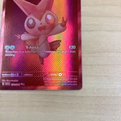 Pokemon TCG Red Victini Card 172/086 Mint Condition, Black Bolt, White Flare - Image 4