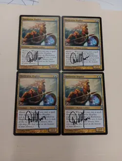 Battlewise Hoplite X4 Signed by William Murai Magic the Gathering - Image 2