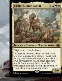 EDH Dinosaur Deck - Commander MTG Magic the Gathering - Image 1