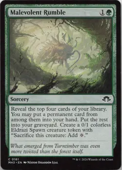 Malevolent Rumble C Modern Horizons 3 161 - LP MTG - Image 1