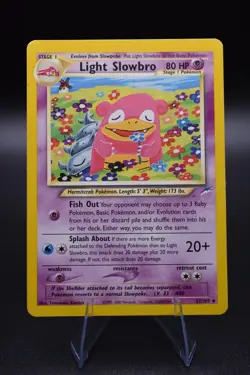 Pokemon TCG Light Slowbro 51/105 Neo Destiny Regular MP Ungraded - Image 1