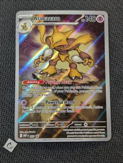 Alakazam MEP009 - Mega Evolution Black Star Promo Pokemon TCG NM - Image 1