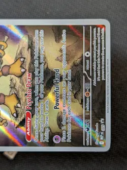 Alakazam MEP009 - Mega Evolution Black Star Promo Pokemon TCG NM - Image 5