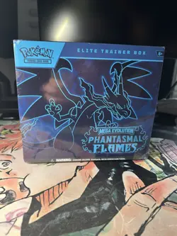 Pokemon TCG Phantasmal Flames Elite Trainer Box ETB – Mega Evolution NEW SEALED - Image 4