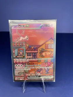 SEALED Mew Ex - SVP Black Star Promo - Scarlet Violet 151 - Pokemon - English - Image 1