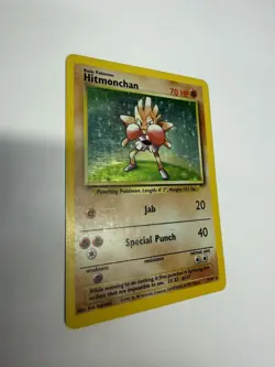 Hitmonchan - Base Set 007/102 - Holo Rare - MP Pokemon TCG - Image 3