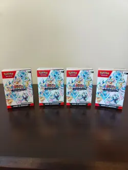 Lot of (4) Pokemon Prismatic Evolutions Booster Bundle Boxes Sealed - Image 1