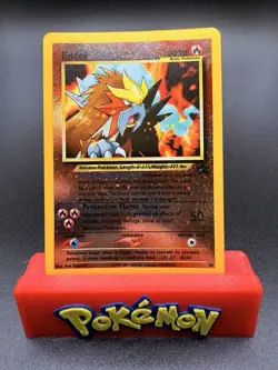 Pokemon Entei #34 Black Star TCG Reverse Holo WOTC Promo LP/NM Condition - Image 1