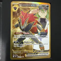 N's Zoroark ex 189/159 Hyper Rare Journey Together Pokemon TCG - Image 1