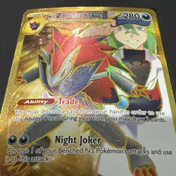 N's Zoroark ex 189/159 Hyper Rare Journey Together Pokemon TCG - Image 5