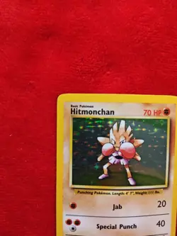 Hitmonchan Base Set Holo + Hitmonlee Fossil Holo | Vintage Pokemon WotC Lot - Image 5