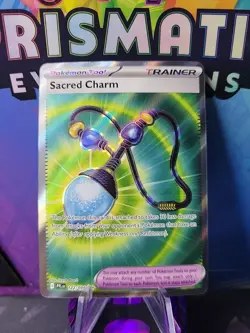 Sacred Charm Full Art 122/094 Phantasmal Flames Pokemon TCG English NM - Image 1