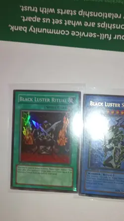 Yu-Gi-Oh! Black Luster Soldier & Ritual SYE 1st Edition Holo - Image 1