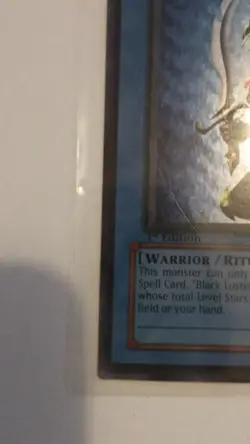 Yu-Gi-Oh! Black Luster Soldier & Ritual SYE 1st Edition Holo - Image 2