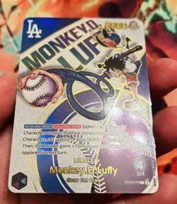 PROXY ENGLISH - LA DODGERS Monkey D Luffy EB02-010 - Image 2