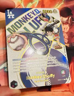 PROXY ENGLISH - LA DODGERS Monkey D Luffy EB02-010 - Image 3