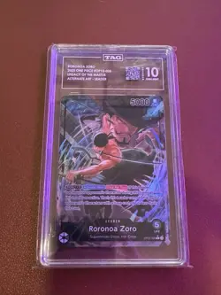 TAG 10 GEM MINT Roronoa Zoro OP12-020 – Legacy of the Master - 2025 One Piece - Image 3
