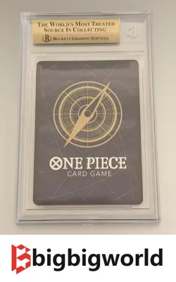 2025 Japanese One Piece Carrying On His Will OP13-120 Sabo WANTED BGS 9.5 - Image 2