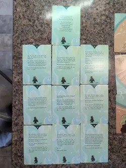 Disney Lorcana ARCHAZIA'S ISLAND Art Cards Complete 1-20 Card Puzzle - Image 3