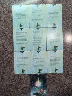 Disney Lorcana ARCHAZIA'S ISLAND Art Cards Complete 1-20 Card Puzzle - Image 4