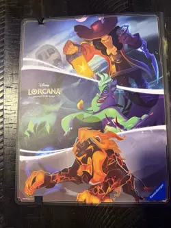 Disney Lorcana Villians 9 Pocket Binder - Binder Only - New - Image 2
