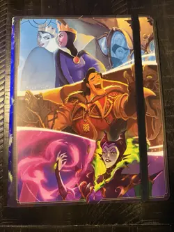 Disney Lorcana Villians 9 Pocket Binder - Binder Only - New - Image 3