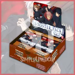 UNION ARENA TCG: Jujutsu Kaisen Vol.2 Booster Box 16 Packs Itadori English Ver - Image 1