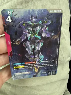 GFreD LR+ GD03-035 Steel Requiem Gundam TCG English NM Card Game - Fresh - Image 1