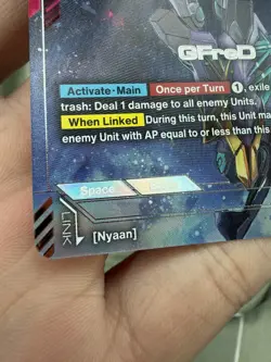 GFreD LR+ GD03-035 Steel Requiem Gundam TCG English NM Card Game - Fresh - Image 4