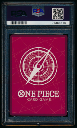 ENEL PSA 10 OP05-098 Alternate Art Holo One Piece Japanese Graded card - Image 2