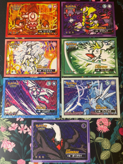 #483 x7 Lot Darkrai Arceus Giratina Safari 2.0 Non-TCG Holo Pokemon Cards - Image 1