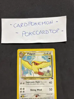 Pokemon Card Pidgeot 2/18 Southern Islands-eng-no Holo-Nm/mint! - Image 2
