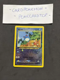 Pokemon Card MARILL 11/18 Southern Island -eng-Holo Reverse-nm!/mint! - Image 1