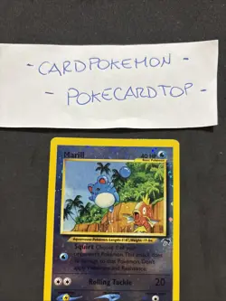 Pokemon Card MARILL 11/18 Southern Island -eng-Holo Reverse-nm!/mint! - Image 2