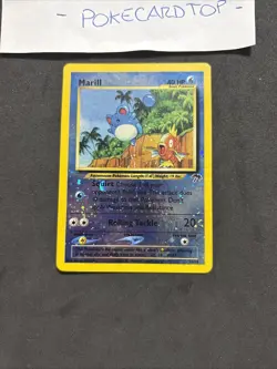 Pokemon Card MARILL 11/18 Southern Island -eng-Holo Reverse-nm!/mint! - Image 3