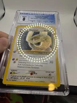 CGC 8 Shining Noctowl 2002 Neo Destiny 1st Edition 110/105 Holo Pokemon Card - Image 5