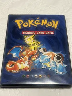 1999 Pokemon Veg Original Folder Binder 4 Pocket ,125 Cards ,Miniatures, Book - Image 1