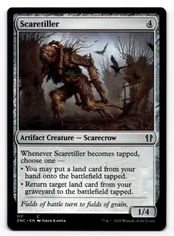 MTG Magic the Gathering Scaretiller 117 Zendikar Rising Commander NM - Image 1