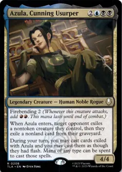 Azula, Cunning Usurper Avatar: The Last Airbender Magic MTG NM - Image 1