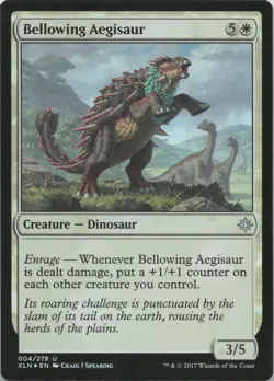 Bellowing Aegisaur - FOIL - U Ixalan 4 - MTG - Image 1
