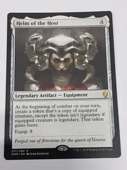 MTG Helm of the Host - Dominaria - Image 1
