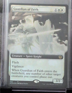 Guardian of Faith *Extended Art Foil AFR Adventures in the Forgotten NM MTG - Image 1